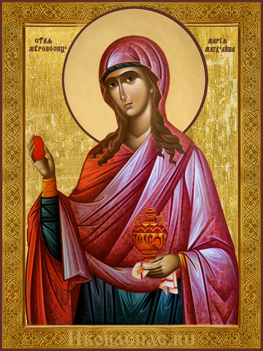 Икона Мария Магдалина святая мироносица