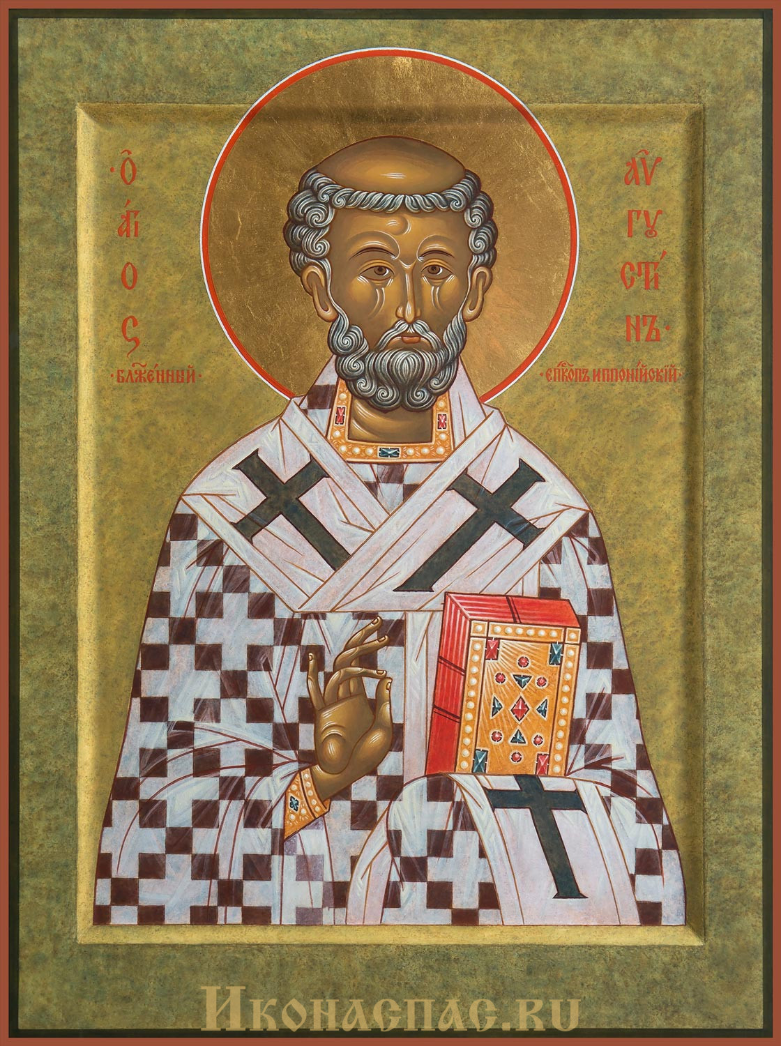 купить икону Августин блаженный