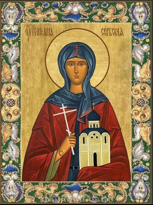 Приобрести икону Ангелина Сербская