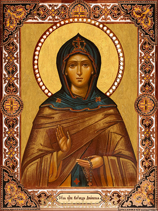 Икона Александра Дивеевская