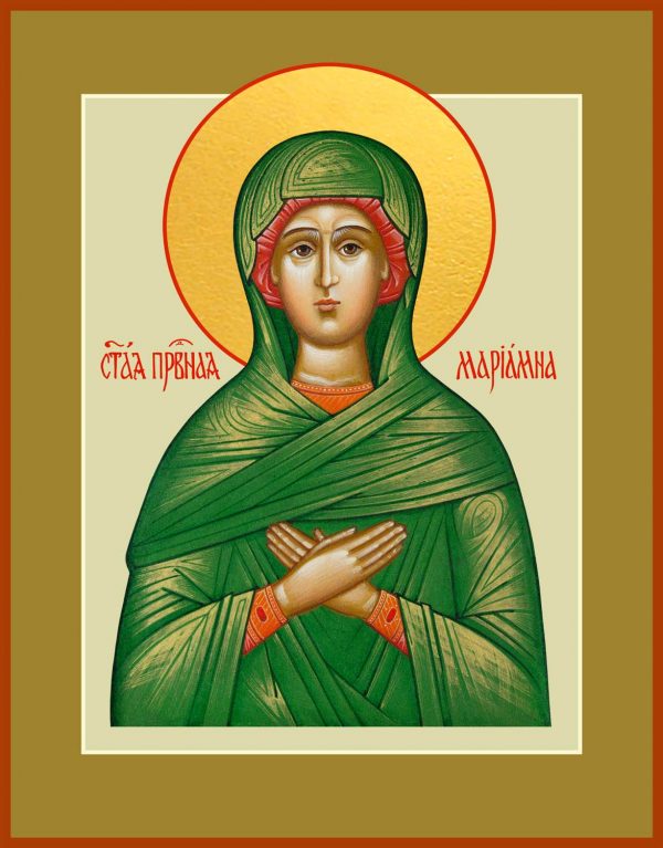 купить икону святой Мариамны Праведной