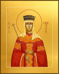 купить икону святой Елены Сербской великой Княгини
