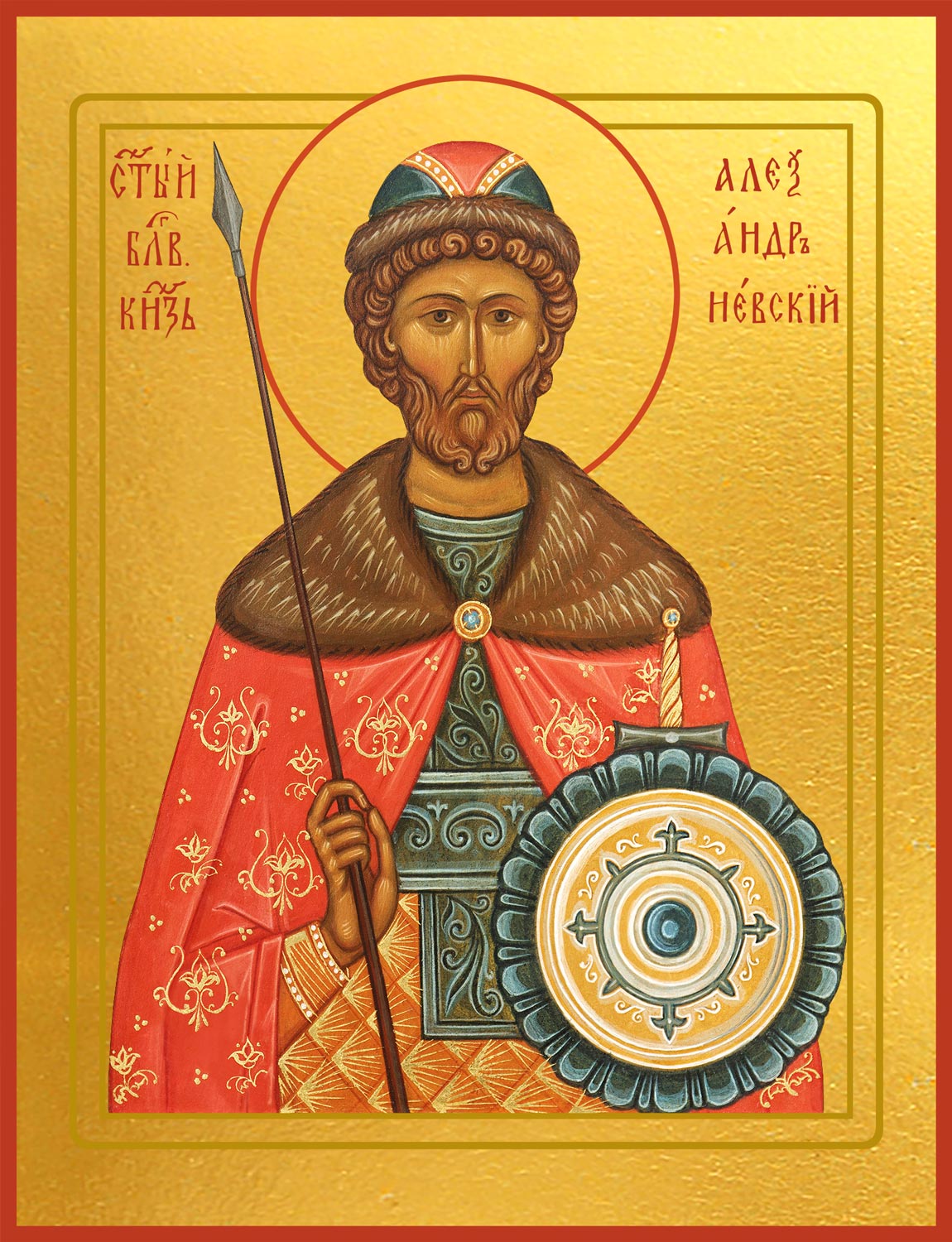 купить икону святого Александра Невского