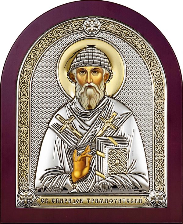 купить икону святой Спиридон Тримифунтский