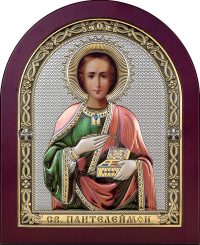 купить икону святой Пантелеймон великомученик и целитель
