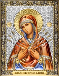 купить Семистрельная икона Божией Матери