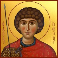 купить икону святого Георгия Победоносца dm06571