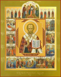 купить икону святого Николая Чудотворца dm06710