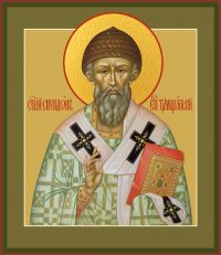 купить икону святого Спиридона Тримифунтского dm06727