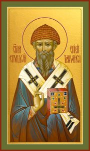 купить икону святого Спиридона Тримифунтского dm06767