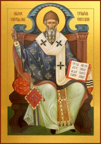 купить икону святого Спиридона Тримифунтского dm00784