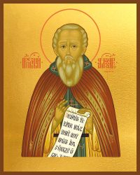 купить икону святого Александра Свирского