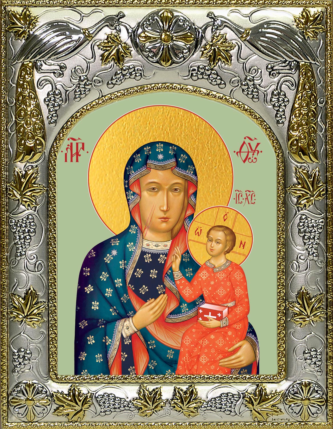 Икона спасителя и божьей матери фото
