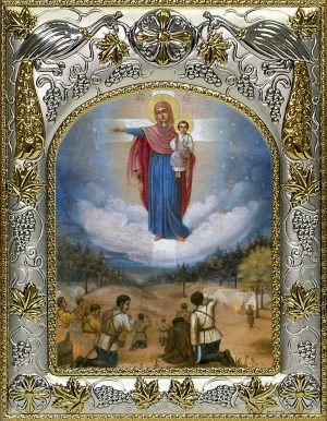 купить икону Божьей Матери Августовская