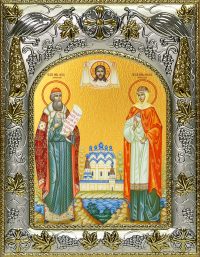 купить икону святые Петр и Феврония Муромские A-6448