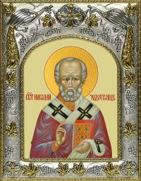 купить икону святой Николай чудотворец A-6726