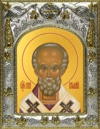 купить икону святой Николай чудотворец A-6740