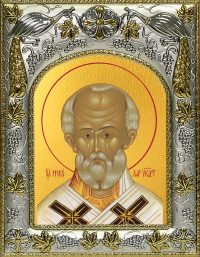 купить икону святой Николай чудотворец A-702