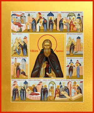 купить икону святого Сергия Радонежского dm00087