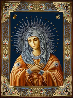 купить икону Умиление Божией Матери Дивеевское