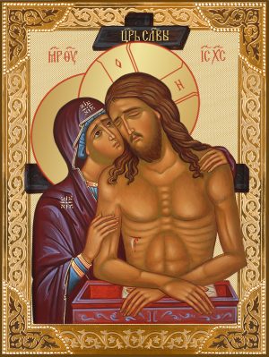 купить икону Не рыдай Мене Мати