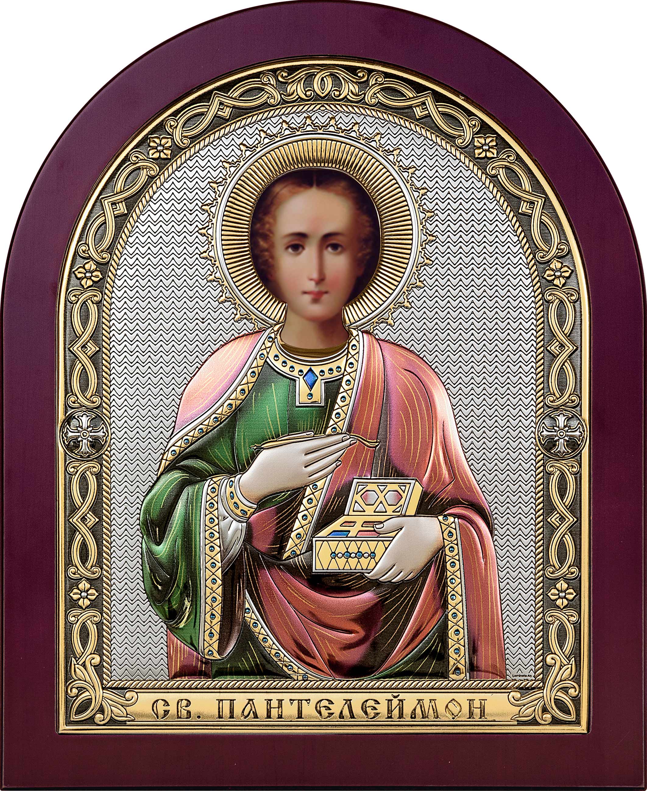 купить икону святой Пантелеймон великомученик и целитель