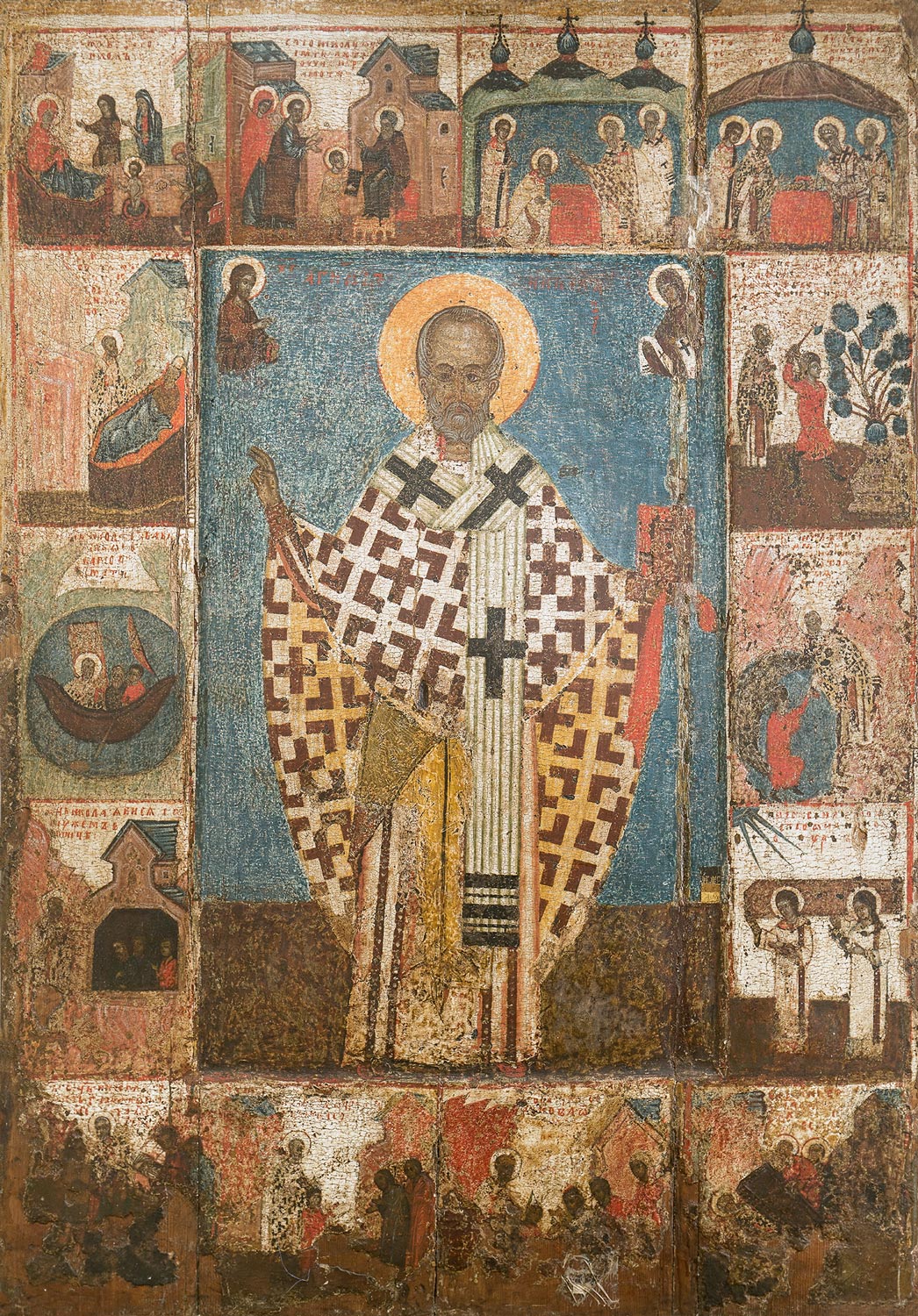 купить икону святого Николая Чудотворца dm06788