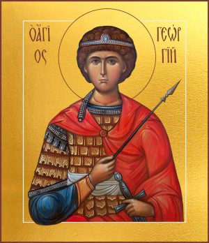 купить икону святого Георгия Победоносца dm06968