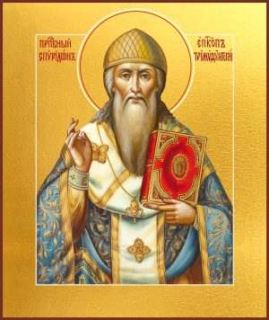 купить икону святого Спиридона Тримифунтского dm00741