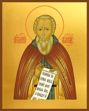 купить икону святого Александра Свирского