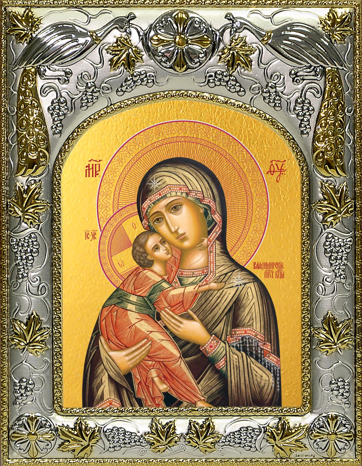 купить икону Божьей Матери Владимирская A-204