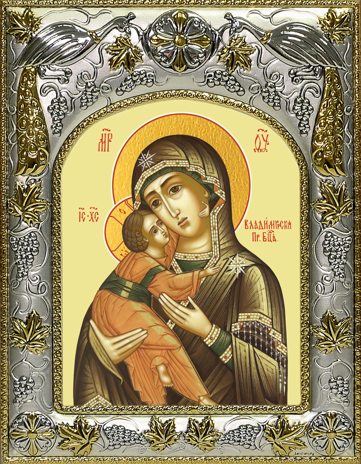 купить икону Божьей Матери Владимирская A-262