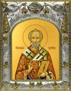 купить икону святой Николай чудотворец A-4706