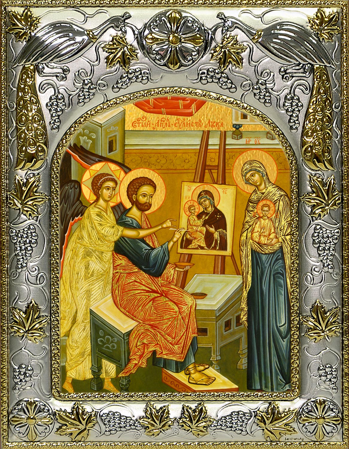 купить икону святой Лука апостол