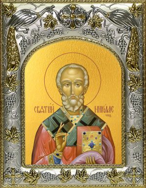 купить икону святой Николай чудотворец A-6720