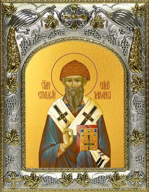 купить икону святого Спиридона Тримифунтского A-6767