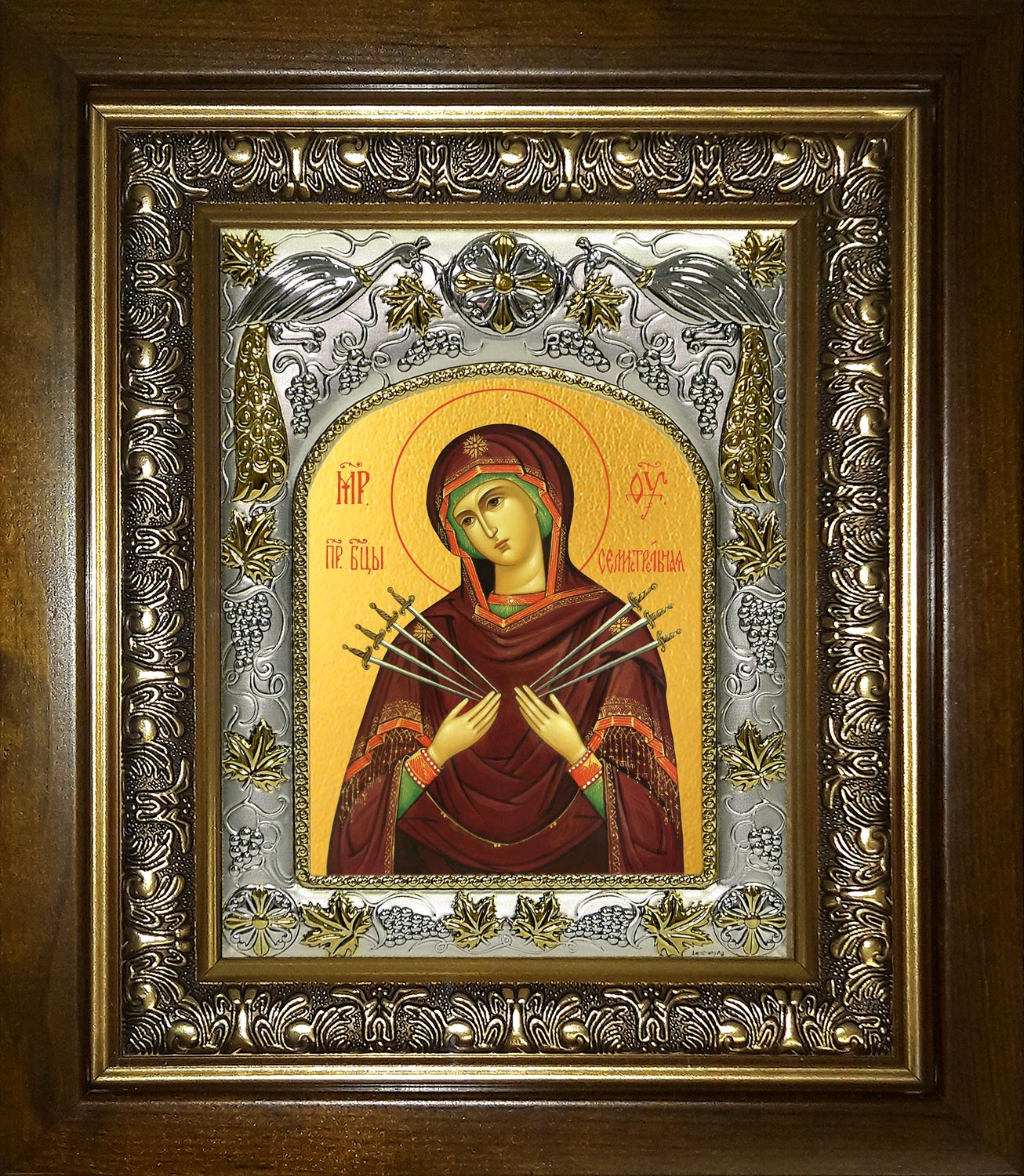 купить икону Божьей Матери Семистрельная