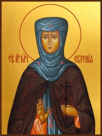 купить икону святая Евгения преподобная