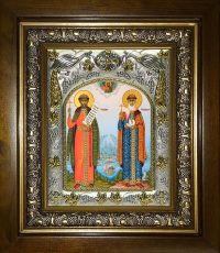 купить икону святые Петр и Феврония Муромские AK-4433