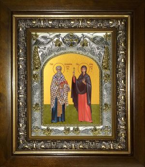 купить икону святые Киприан и Иустина