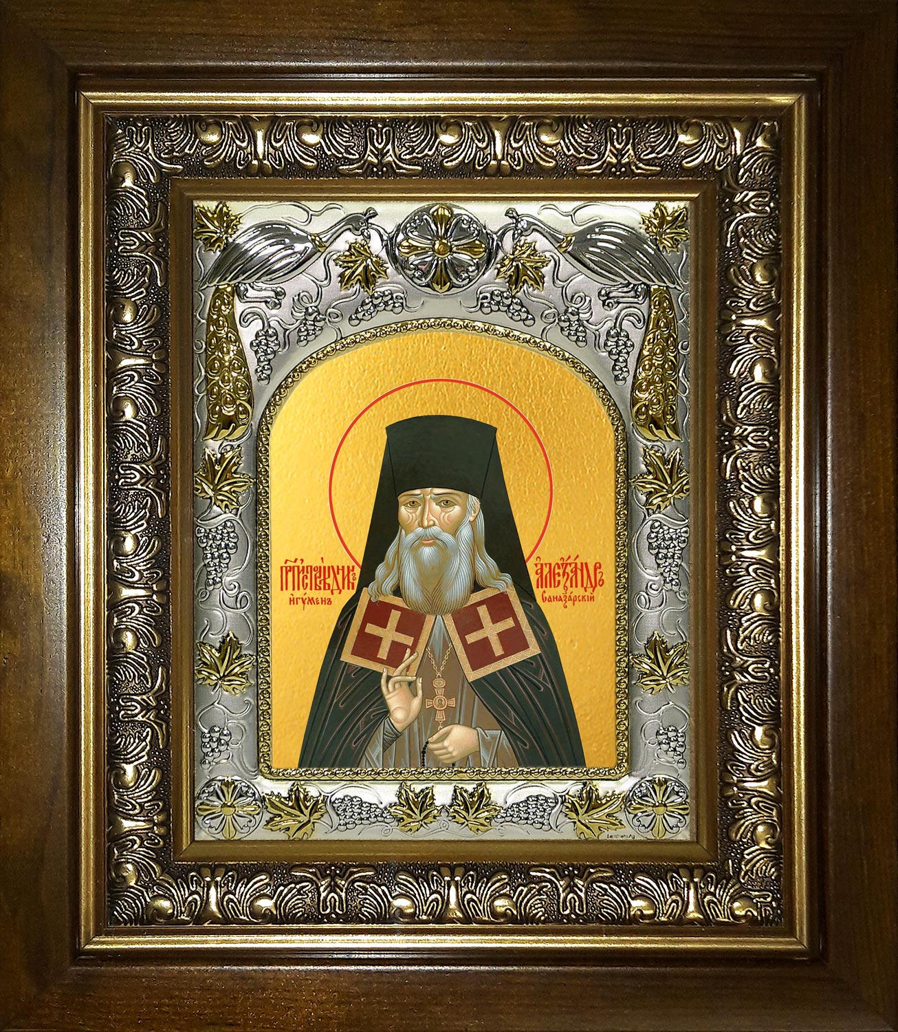 купить икону святой Александр Санаксарский