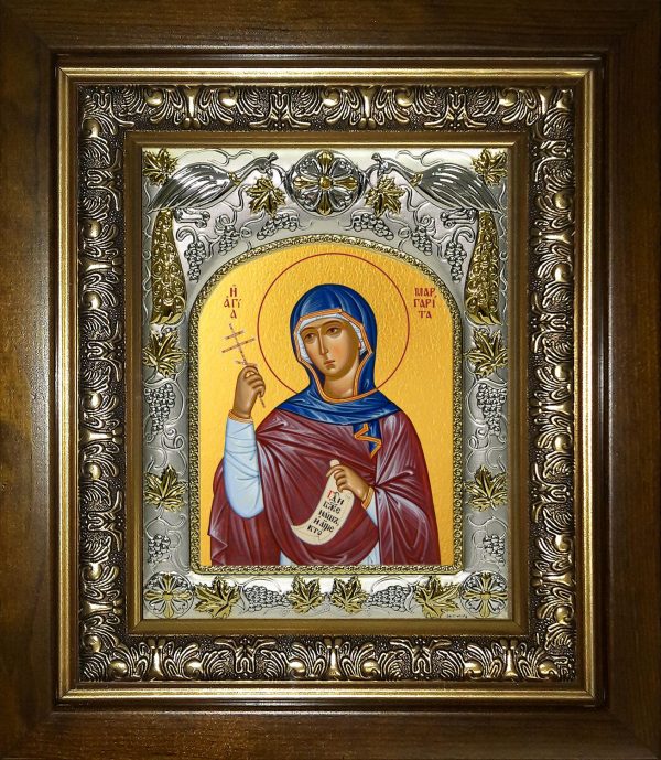 купить икону святая Маргарита Антиохийская