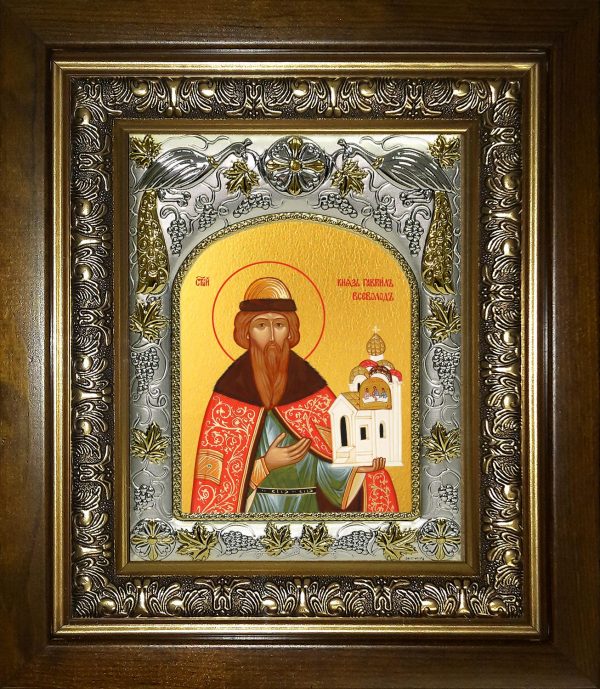 купить икону святой Всеволод Псковский