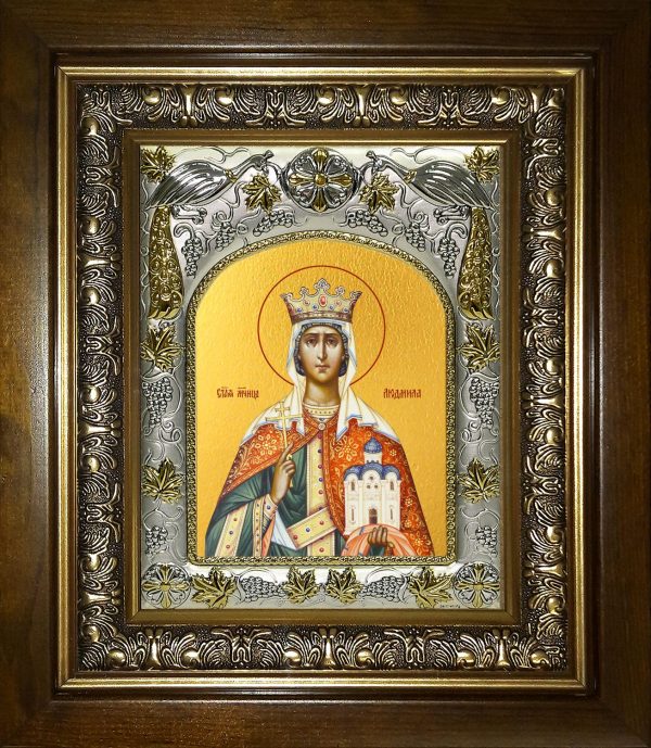 купить икону Людмила мученица, княгиня чешская
