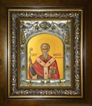 купить икону Амвросий Медиоланский, святитель