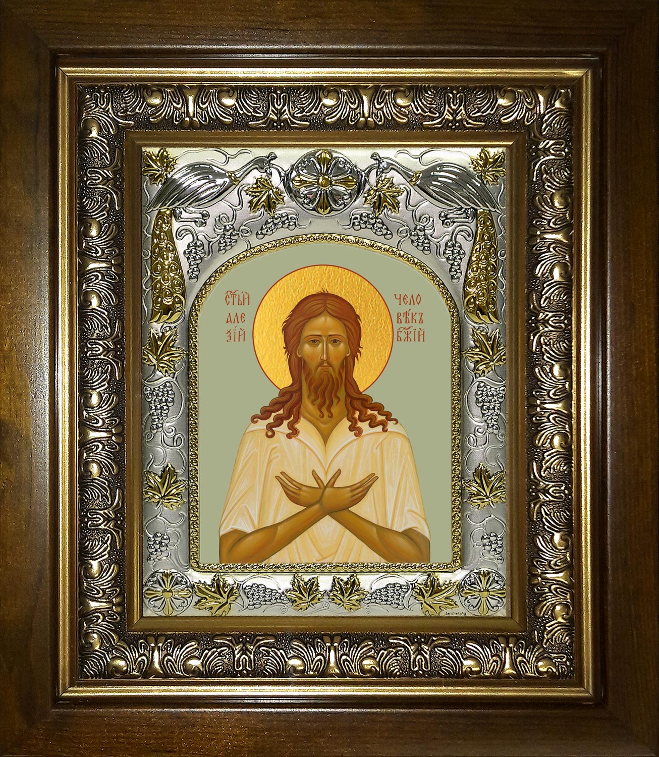 купить икону святой Алексий человек Божий