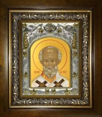 купить икону святой Николай чудотворец AK-702