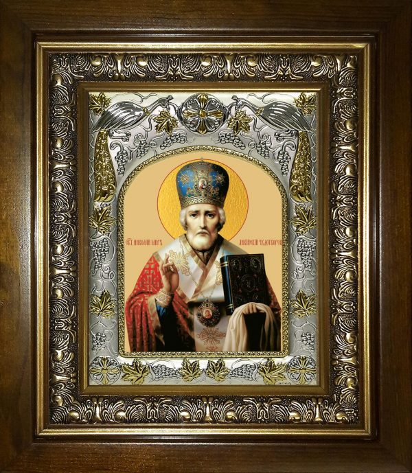 купить икону Николай чудотворец, архиепископ Мир Ликийских,святитель