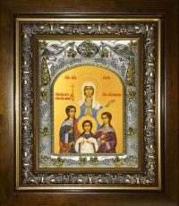 купить икону святых Веры, Надежды, Любови и Софии