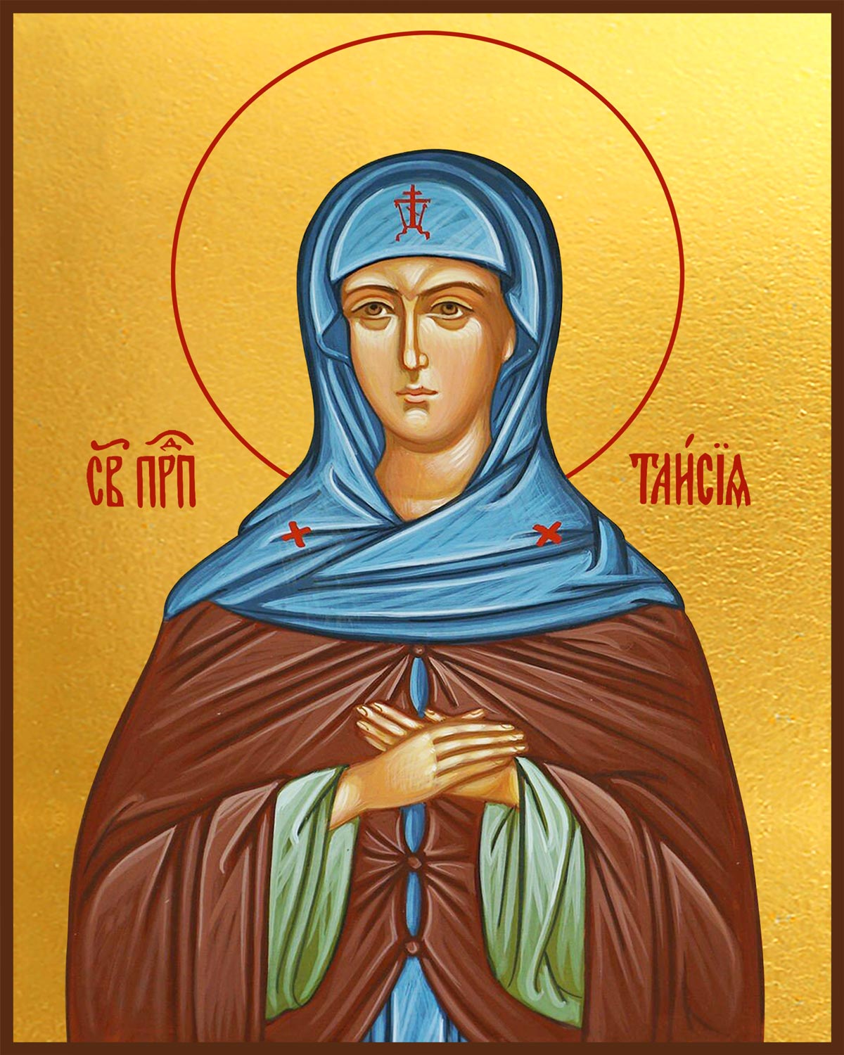 купить икону святая Таисия Египетская